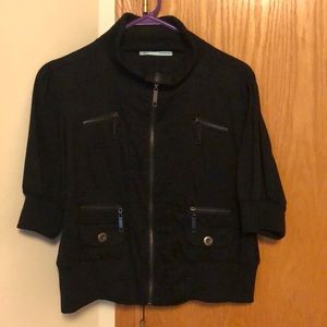 Cute Maurice’s Black Jacket, Worn Once!